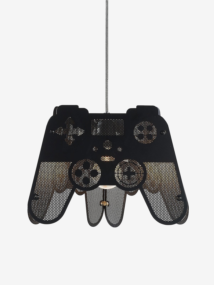 Black Metal Game Controller Easy Fit Light shade - Image 5 of 5