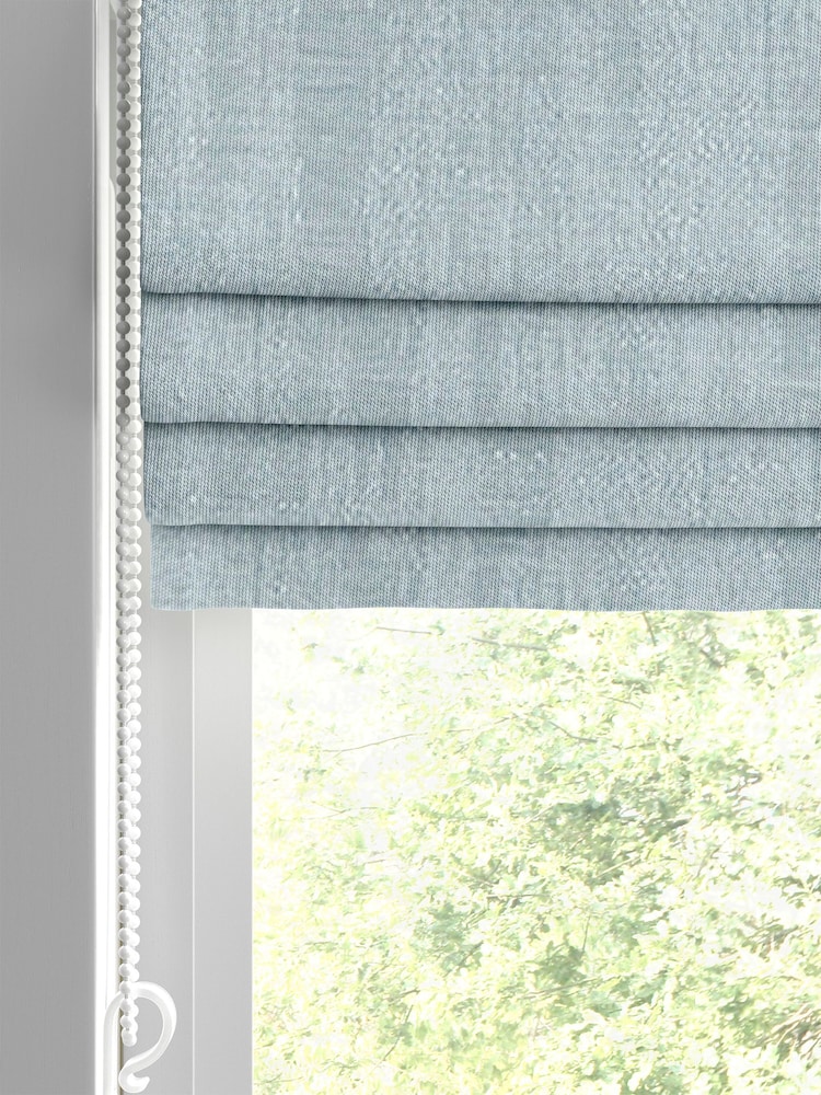 Laura Ashley Mid Seaspray Whinfell Made To Measure Roman Blind - Image 2 of 6