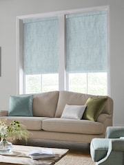 Laura Ashley Mid Seaspray Whinfell Made To Measure Roman Blind - Image 5 of 6