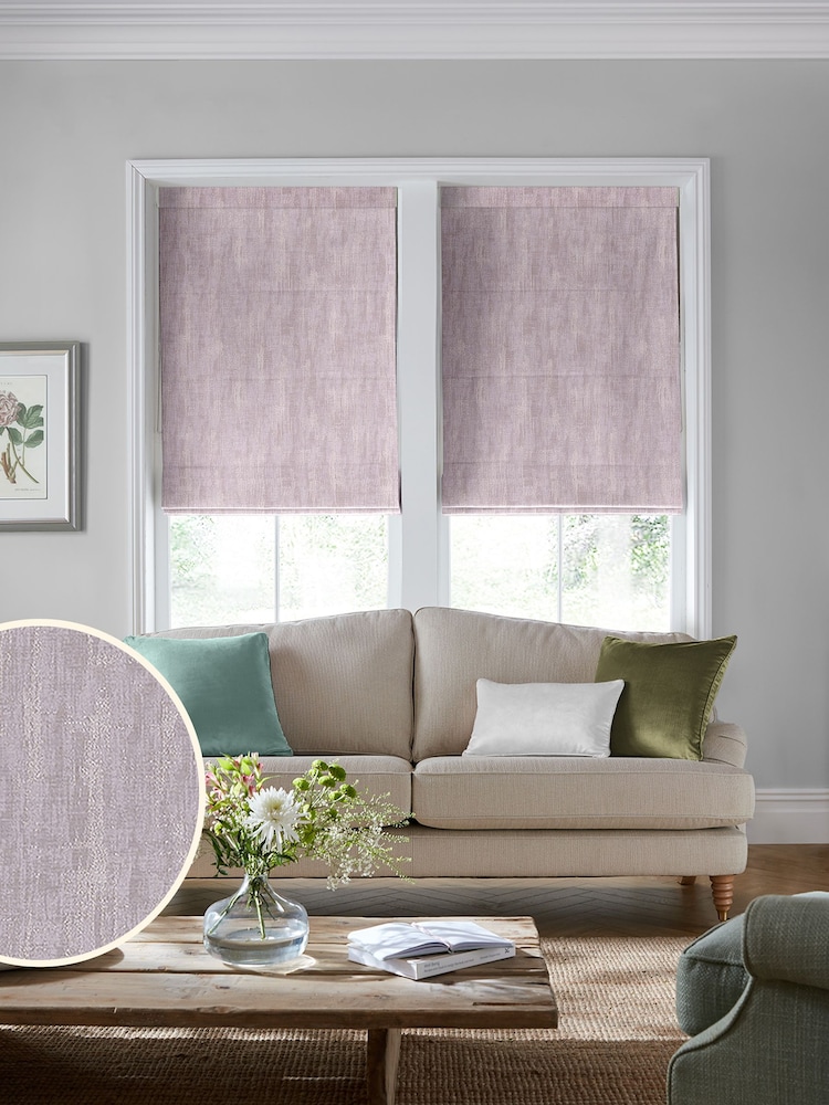 Laura Ashley Mulberry Whinfell Made To Measure Roman Blind - Image 1 of 6