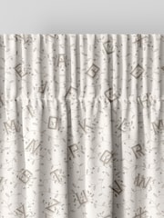 Laura Ashley Linen Natural Kids Ahoy Alphabet Made To Measure Curtains - Image 6 of 9