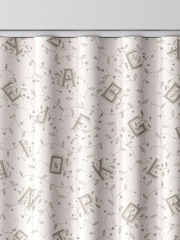 Laura Ashley Linen Natural Kids Ahoy Alphabet Made To Measure Curtains - Image 8 of 9