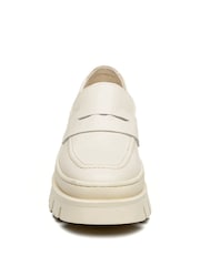 Steve Madden Cream Faylin Loafers - Image 3 of 5