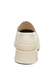 Steve Madden Cream Faylin Loafers - Image 4 of 5