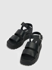 Schuh Black Tala Chunky Flatform Sandals - Image 3 of 8