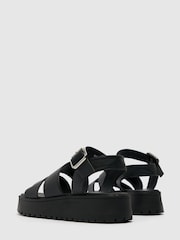Schuh Black Tala Chunky Flatform Sandals - Image 4 of 8