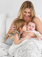 aden + anais Grey Dream Silky Soft Muslin Culture Club Blanket - Image 1 of 6