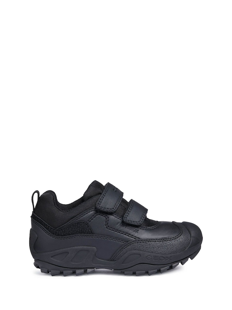Geox Junior Black New Savage Boy B A Shoes - Image 2 of 6