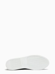 Oliver Sweeney Ossos Black Calf Leather/Suede Cupsole Trainers - Image 2 of 5