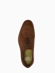 Oliver Sweeney Brown Aldeburgh Tobacco Calf Suede Oxford Brogues - Image 5 of 5