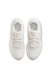 Nike White/Gold Legend Essential 2 Trainers - Image 6 of 10