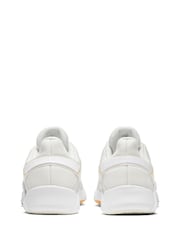 Nike White/Gold Legend Essential 2 Trainers - Image 7 of 10