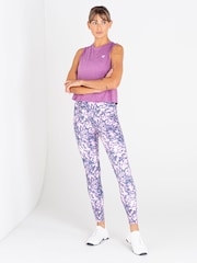 Dare 2b Purple Meditate Crop Top - Image 5 of 9