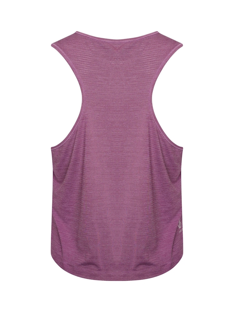 Dare 2b Purple Meditate Crop Top - Image 9 of 9