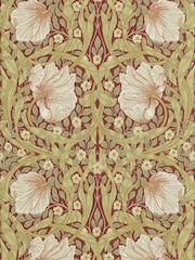 Morris & Co. Orange Pimpernel Wallpaper - Image 1 of 1