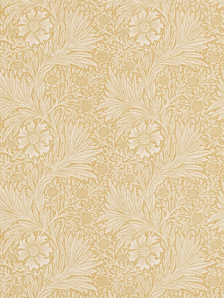Morris & Co. Orange Marigold Wallpaper - Image 1 of 1
