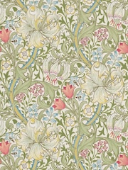 Morris & Co. Green Golden Lily Wallpaper - Image 1 of 1