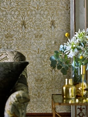 Morris & Co. Natural Snakeshead Wallpaper - Image 1 of 2