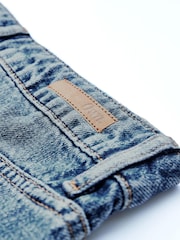 Own. Mid Blue High Waist Wide Leg Jeans - Image 6 of 7