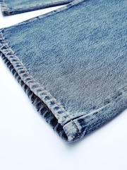 Own. Mid Blue High Waist Wide Leg Jeans - Image 7 of 7