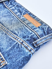 Mid Blue Twisted Seam Mom Jeans - Image 10 of 12