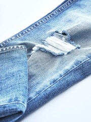 Mid Blue Low Rise Skinny Jeans - Image 8 of 10