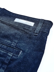 Blue Velvet Mini Biker Skirt - Image 10 of 12