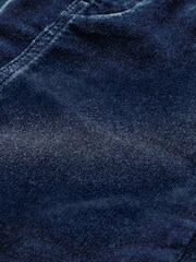 Blue Velvet Mini Biker Skirt - Image 9 of 12