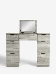 Grey Bronx Oak Effect Storage Dressing Table - Image 6 of 9