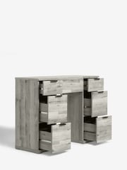 Grey Bronx Oak Effect Storage Dressing Table - Image 7 of 9