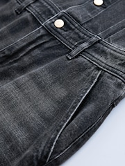 Washed Grey Denim Boilersuit - Image 6 of 10
