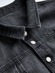 Washed Grey Denim Boilersuit - Image 7 of 10
