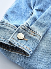 Mid Blue Denim Boilersuit - Image 12 of 13