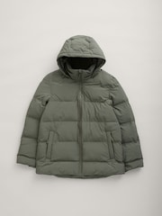 Seasalt Cornwall Green Waymaker Waterproof Puffer Jacket - Image 4 of 4