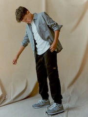 Black Cargo Trousers (3-16yrs) - Image 1 of 8