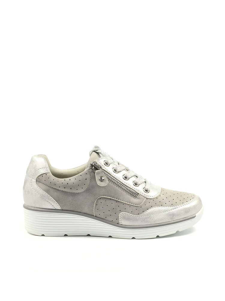 Lunar Pewter Haylee Fashion Trainers - Image 1 of 5