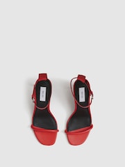 Reiss Orange Carey Strappy Pin Heel Sandals - Image 5 of 8