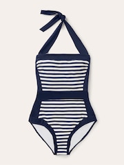 Boden Blue Santorini Halterneck Swimsuit - Image 5 of 5