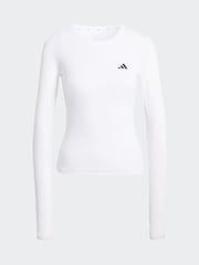 adidas White PrimeLift Essentials Contour Long Sleeve Top - Image 7 of 7