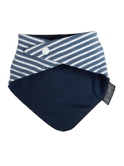 Cheeky Chompers Dino & Stripes Dribble 100% Cotton Baby Bibs 2 Pack - Image 7 of 7