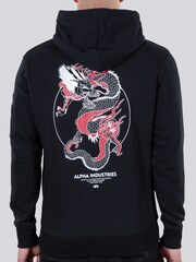 Alpha Industries 100% Cotton Heritage Dragon Hoodie - Image 2 of 6