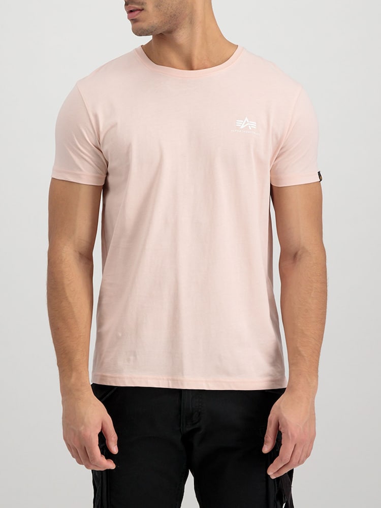 Alpha Industries Small 100% Cotton Basic Log T-Shirt - Image 1 of 7 Alpha Industries Small 100% Cotton Basic Log T-Shirt - Image 1 of 7