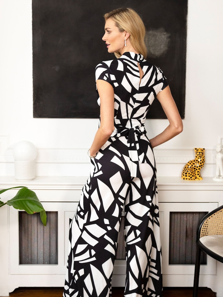 Hot Squash Black Wide Leg Jumpsuit - Image 2 of 3