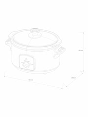 Black Bronx Slow Cooker - Image 4 of 7