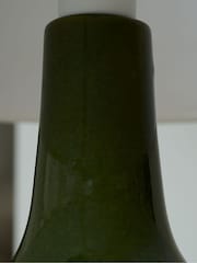 Jasper Conran London Green Curved Ceramic Table Lamp - Image 4 of 5