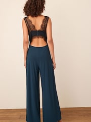 Lace Trimmed Jumpsuit - Image 2 of 5