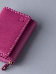 Lakeland Leather Cranberry Small Purse - Image 5 of 5