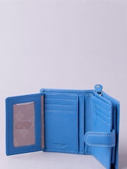 Lakeland Leather Blue Small Tab Purse - Image 3 of 5