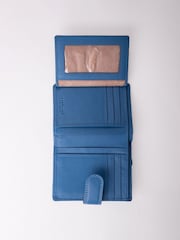 Lakeland Leather Blue Small Tab Purse - Image 6 of 6