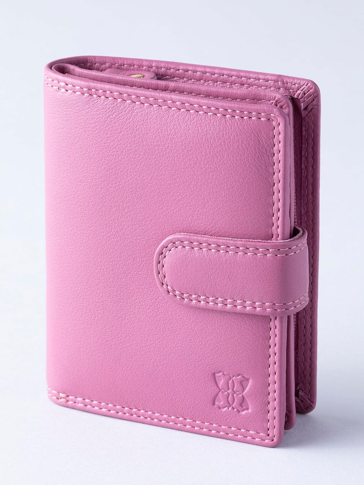 Mauve Rosa - Lakeland Leather Small Tab Handväska - Bild 1 av 5